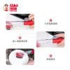 LIAO Soap liquid Brush set, press type pot brush, long handle water flow brush, non-stick oil cleaning brush, kitchen pot washing wonder Application Scenario